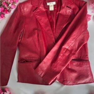 Women's Red Blazer